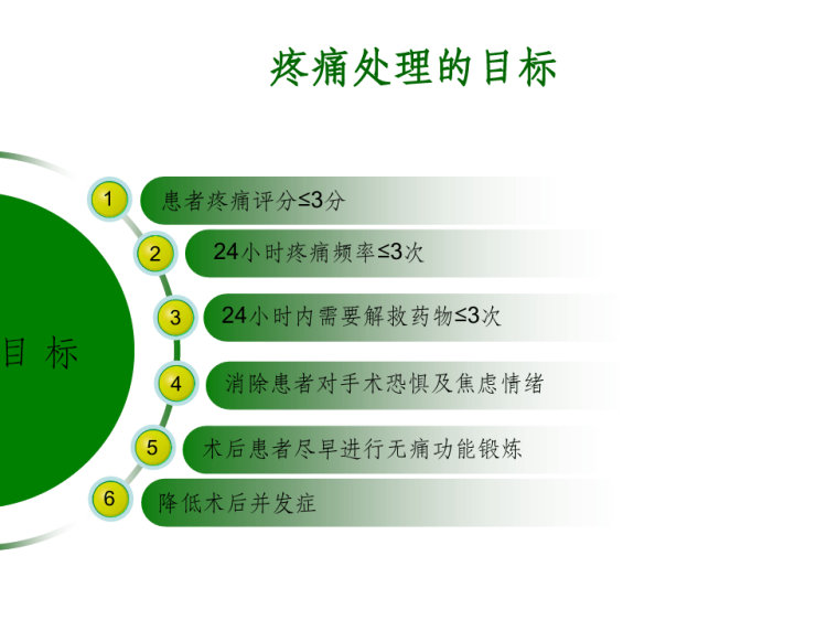 无痛病房管理PPT