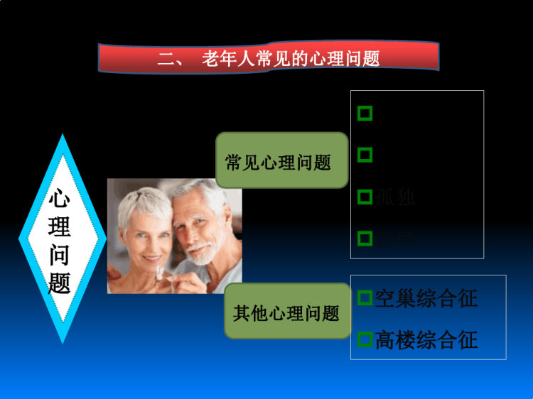 老年人心理护理PPT