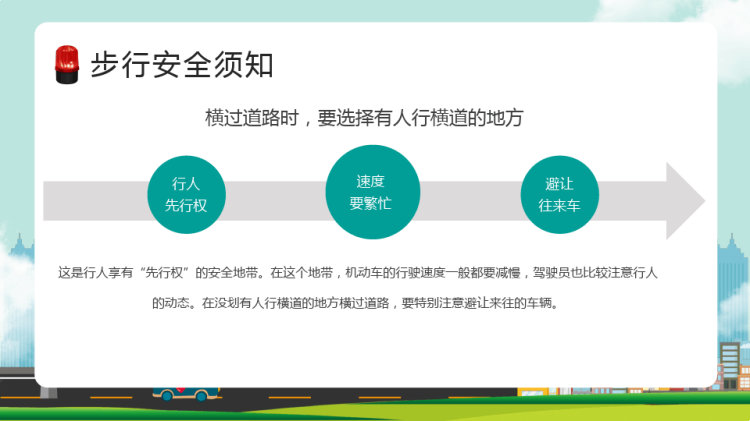养成安全规范文明的出行习惯交通安全主题教育培训PPT