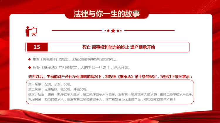 月世界法律日生活法律小常识PPT