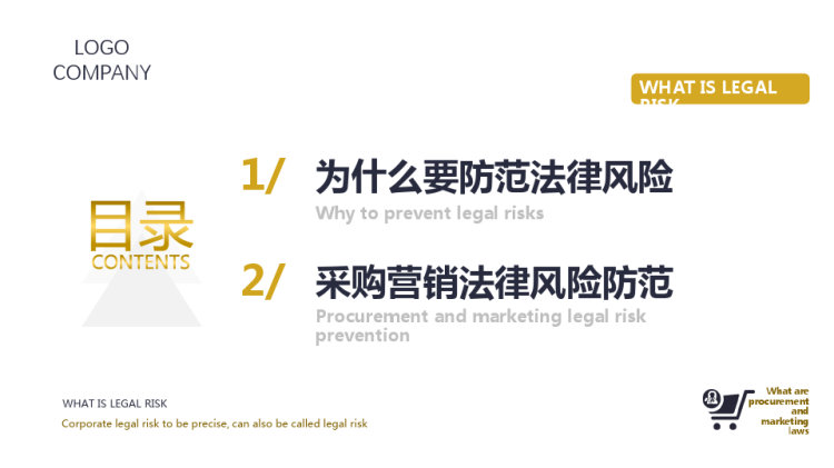 采购营销法律风险防范培训PPT