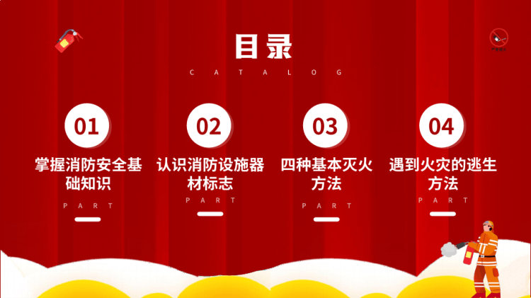 公共消防安全知识培训PPT
