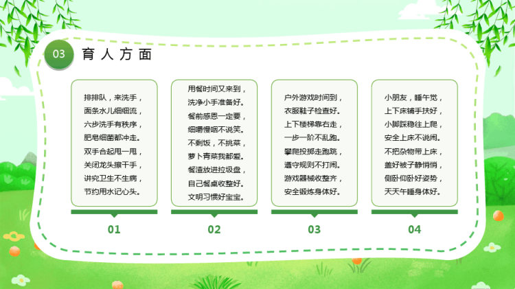 幼儿园后勤培训PPT