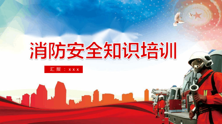 25页消防培训PPT