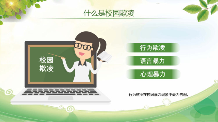 校园欺凌PPT