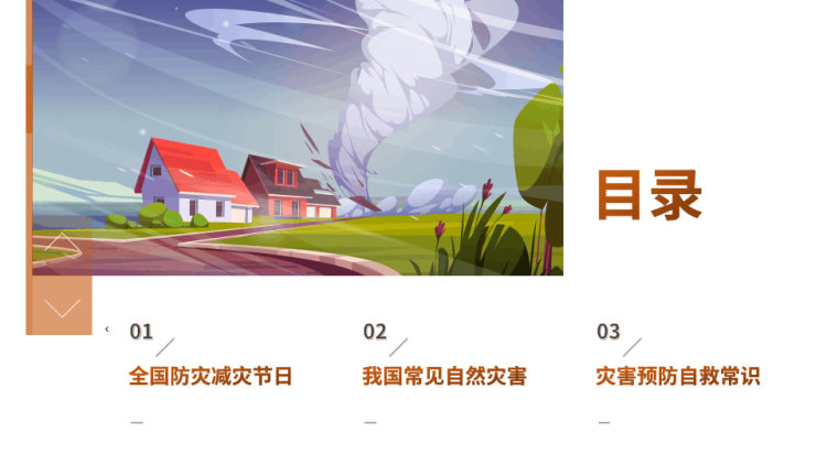 全国防灾减灾日安全教育主题班会PPT
