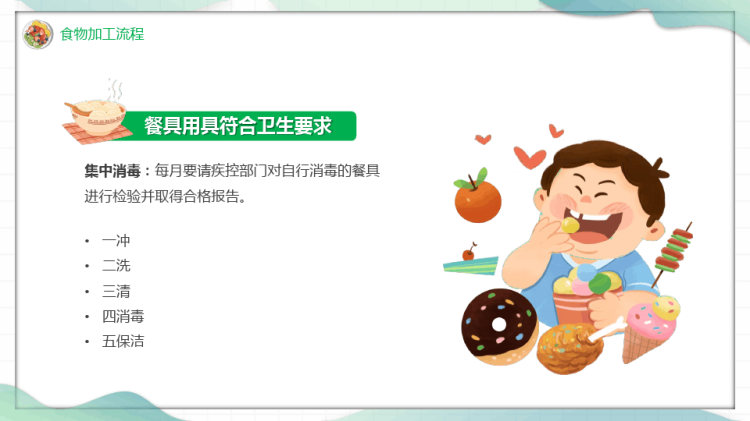 幼儿园食品安全教育培训PPT