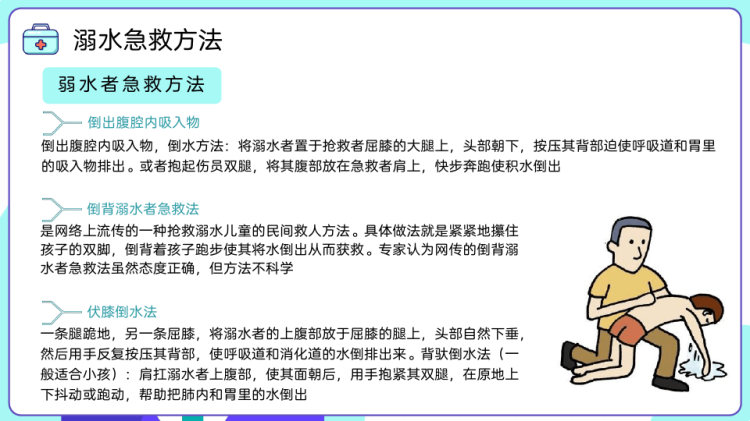 家庭急救常识宣传PPT