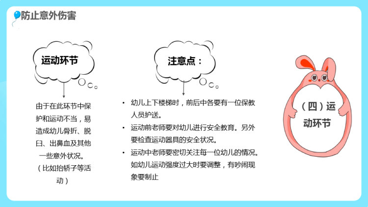 幼儿园意外伤害防范与处理PPT