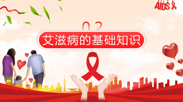 艾滋病健康知识宣讲PPT
