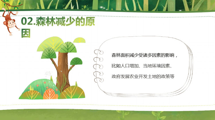 世界森林日爱护地球保护森林PPT