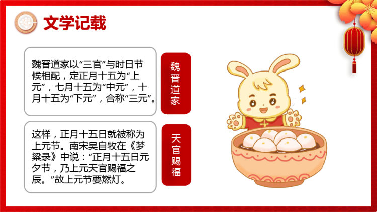 正月十五吃元宵PPT