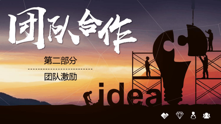 企业员工培训团队合作PPT