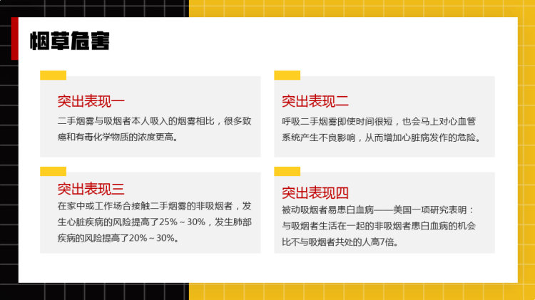 控烟知识培训PPT