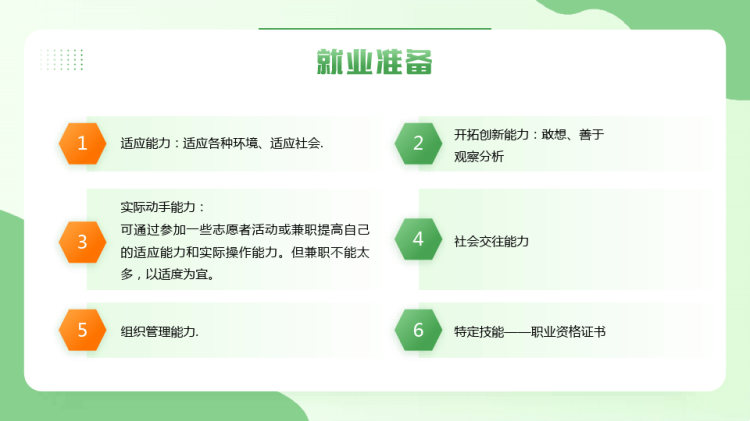 大学生就业指导指南PPT