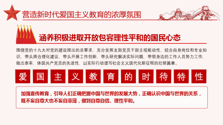解读《新时代爱国主义教育实施纲要》PPT
