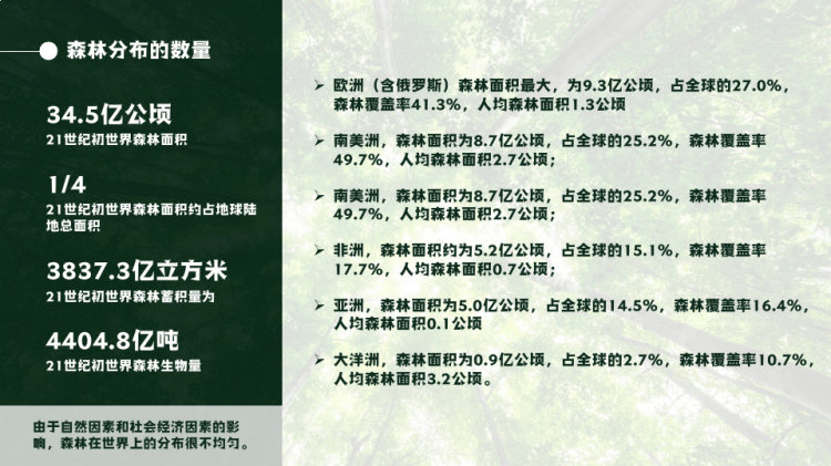 植树节保护森林主题教育PPT