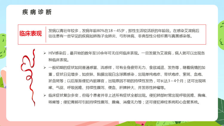 世界艾滋病日主题知识科普PPT