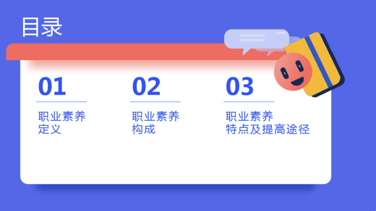职业素养就业指导课PPT