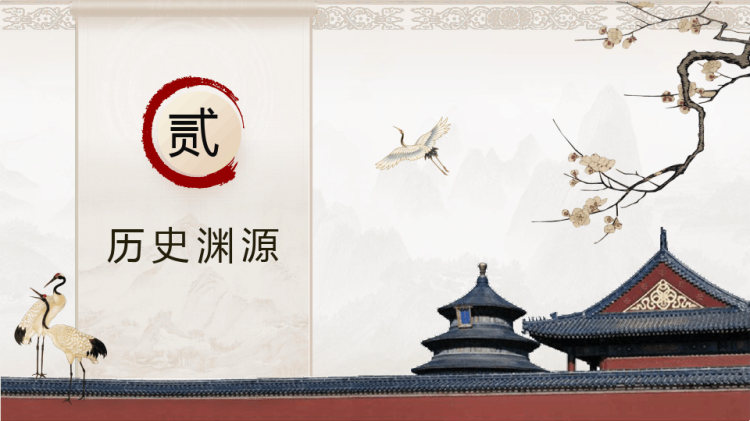 中国传统民俗春节庙会PPT