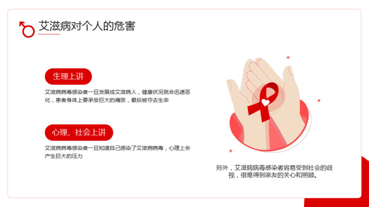 世界艾滋病日知识介绍共抗艾滋共享健康PPT