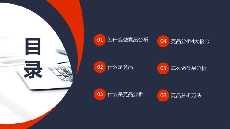 公司核心竞品分析培训PPT