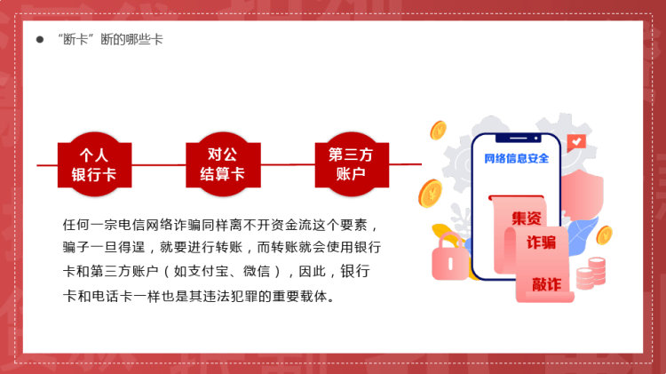 “断卡”行动宣传PPT