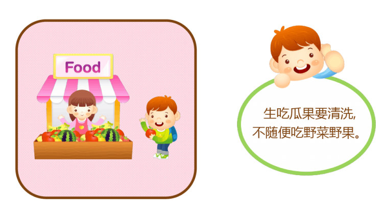 小学生食品安全教育主题班会PPT