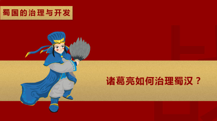 学习三国知识主题重现三国PPT