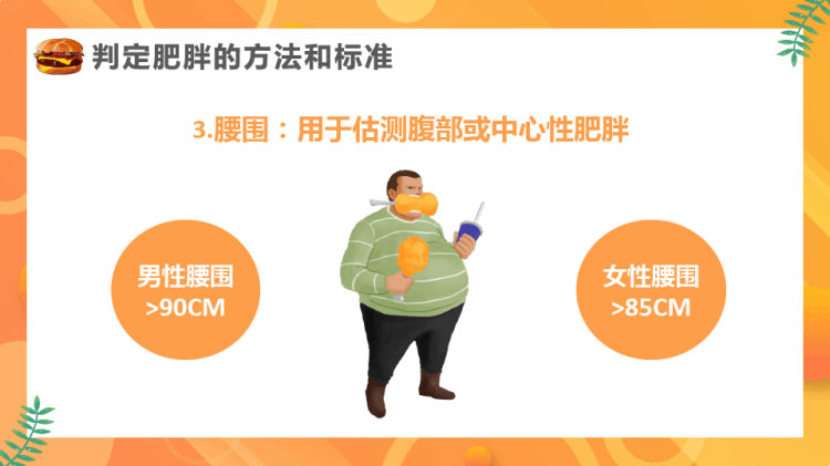 肥胖危害健康教育PPT