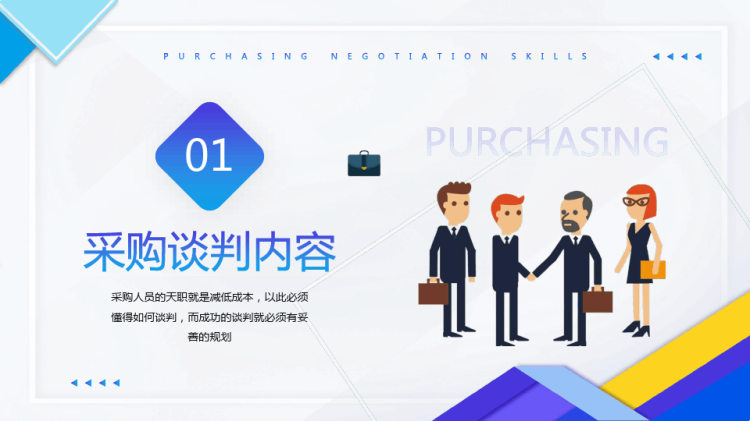 企业采购人员采购谈判技巧培训PPT