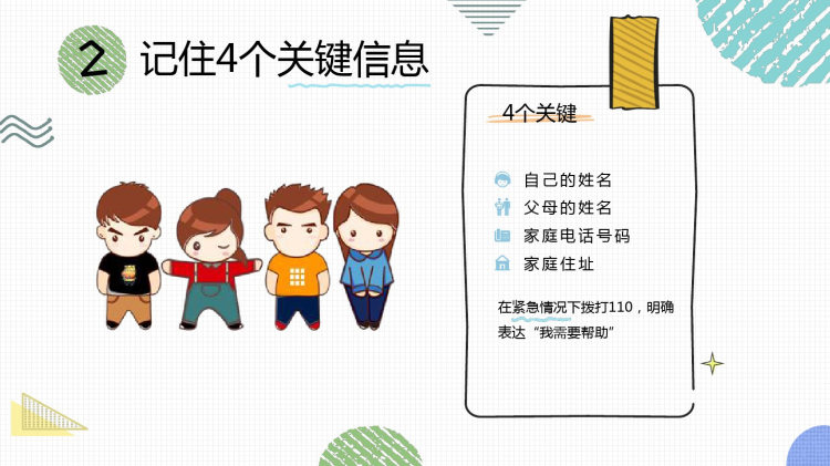 儿童暑期出行安全教育儿童安全教育PPT