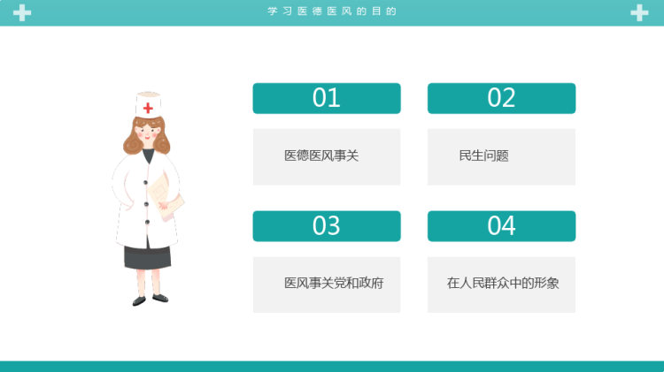医院医务人员职业道德医德医风培训PPT
