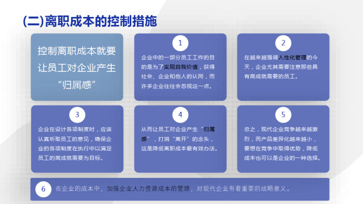 人力资源成本控制PPT