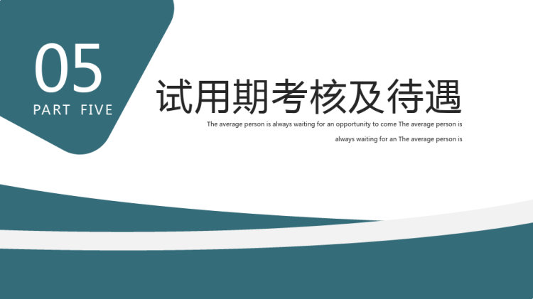 新员工入职与试用期管理办法PPT