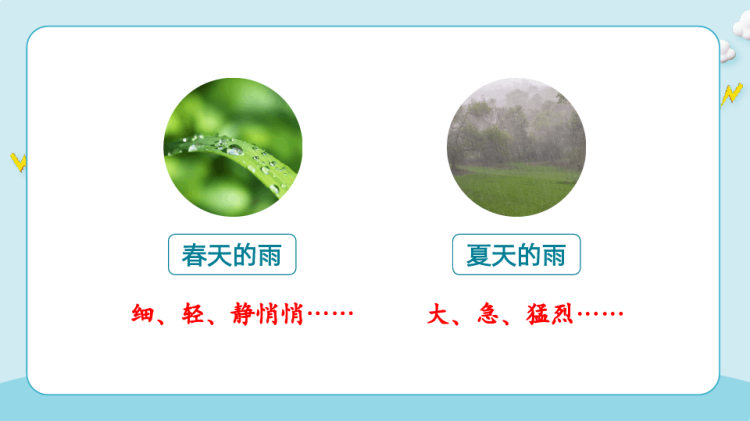 小学语文统编版一语上第六单元课文雨点儿PPT