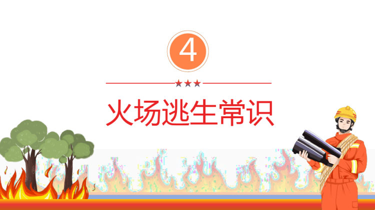 中小学生消防日主题班会PPT