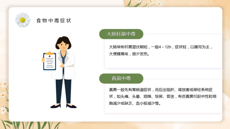 预防食物中毒中学生食品安全教育主题班会PPT