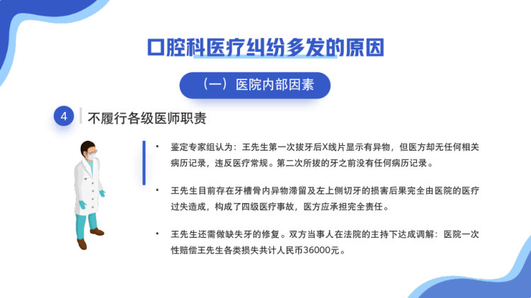 口腔科医疗纠纷的防范PPT