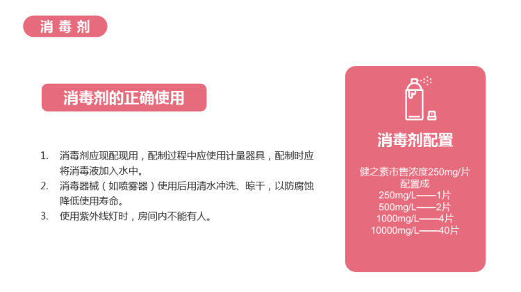 保育员消毒知识培训PPT