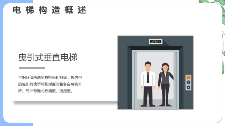 乘坐电梯安全知识普及PPT