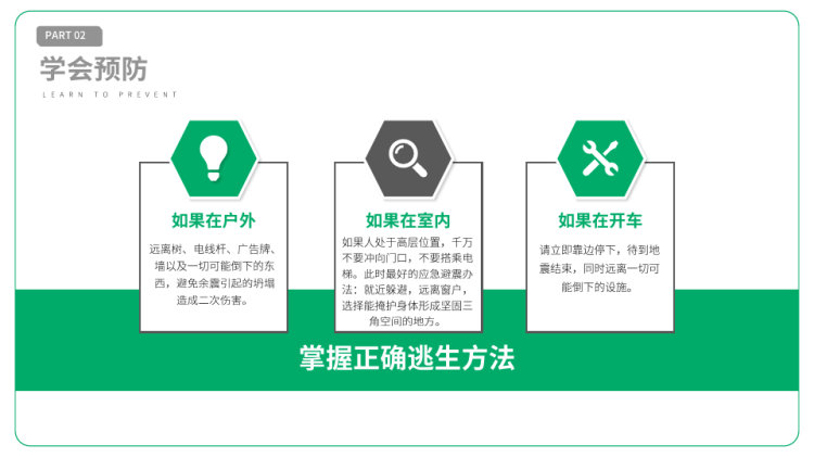 地震灾害救援安全教育主题班会PPT