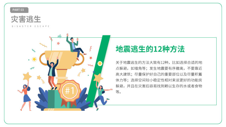 地震灾害救援安全教育主题班会PPT