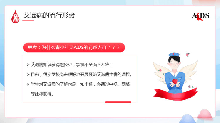 月日世界艾滋病日预防艾滋病讲座PPT