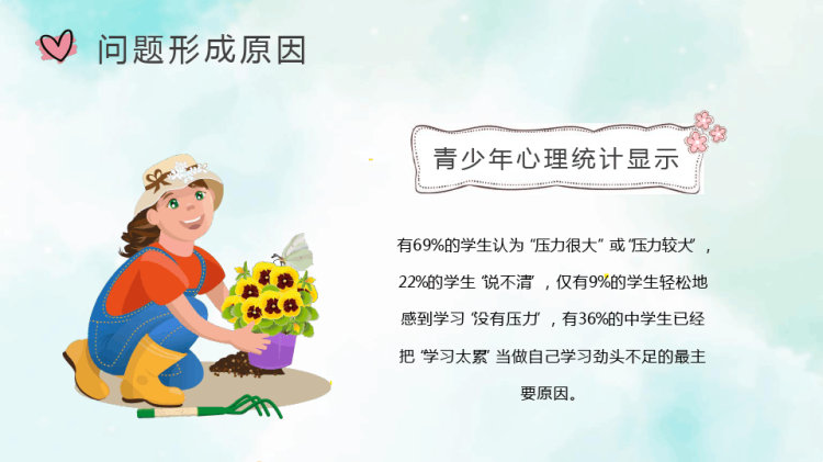 青少年心理健康知识宣传培训主题班会PPT