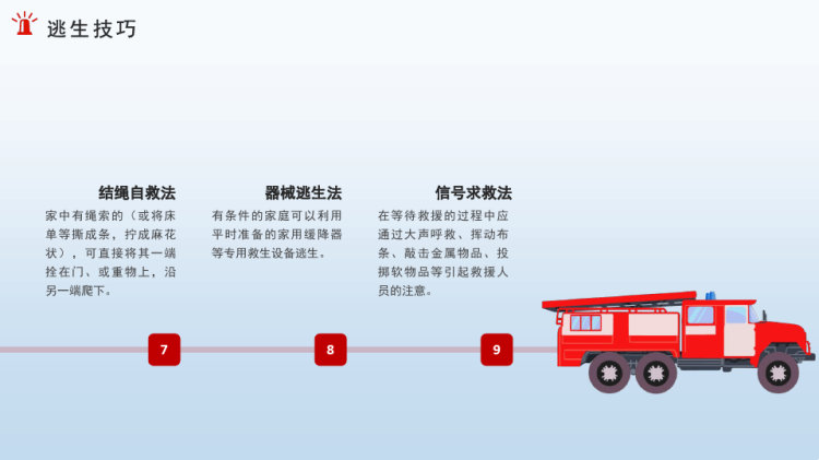 预防火灾隐患消防安全教育主题班会PPT