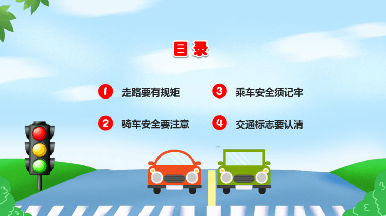 月日全国交通安全日学生篇PPT