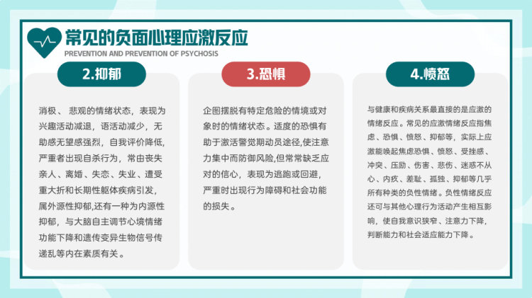 预防心理疾病介绍宣传PPT