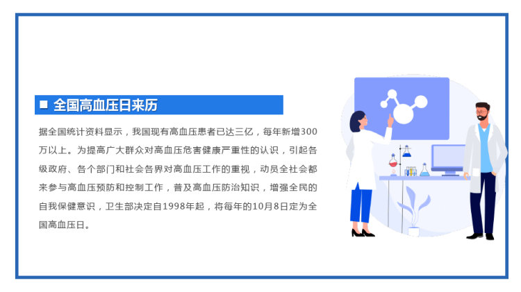 年月日全国高血压日高血压知识普及PPT