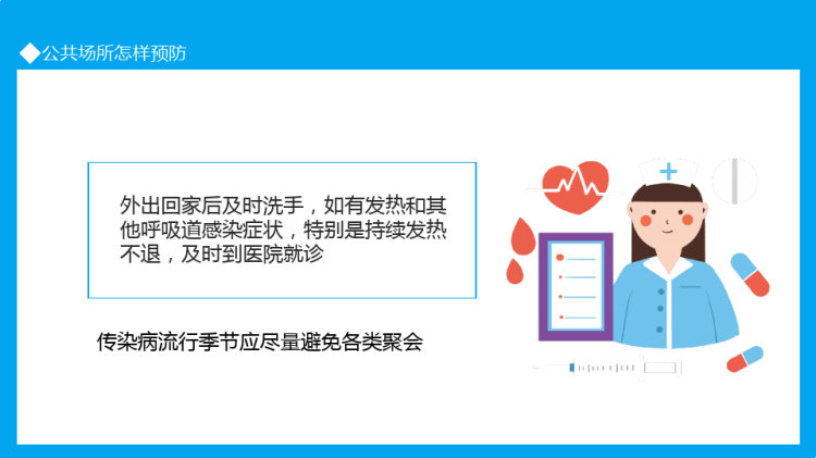 新型冠状病毒个人及居家防护知识动态PPT